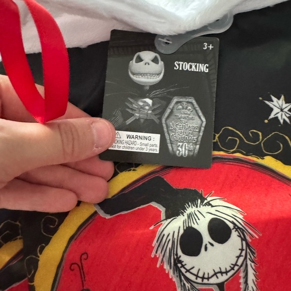 🎄 The Nightmare Before Christmas Jack Skellington Stockings (Set of 6) NWT - Picture 3 of 4